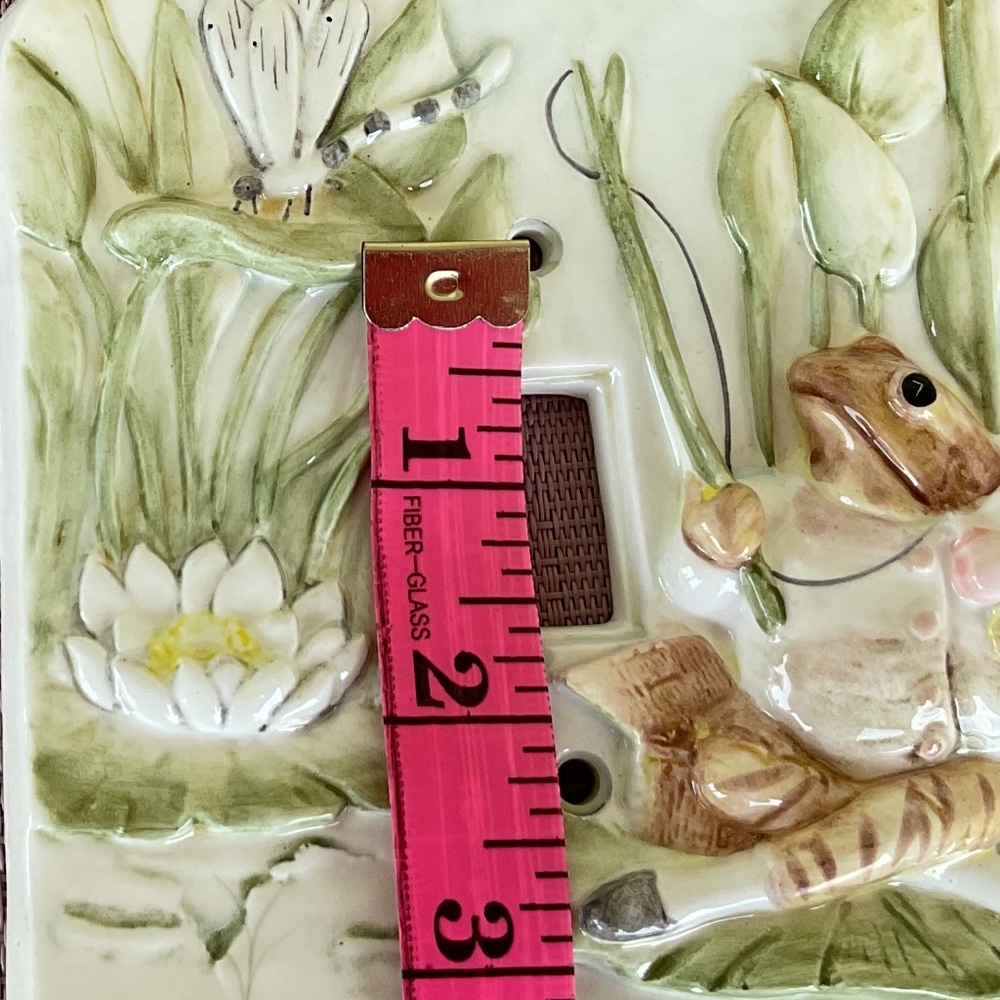 Beatrix Potter Lightswitch ceramic cover - Picture 6 of 6